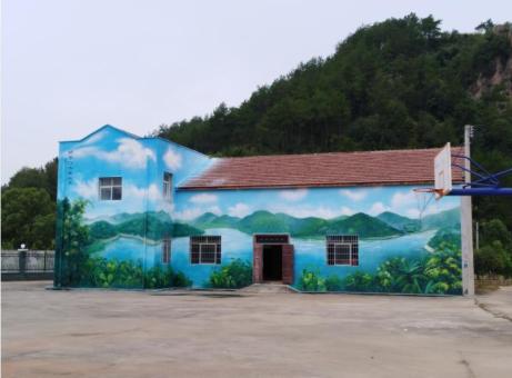  蒙山彩绘墙绘一般制作的位置
