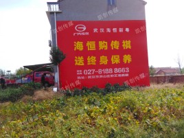  蒙山墙体广告影响褪色的因素