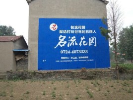  蒙山农村墙体广告的长尾效应