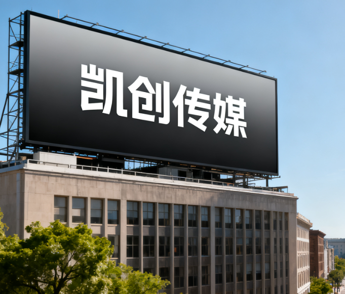  蒙山户外广告牌的设计与制作