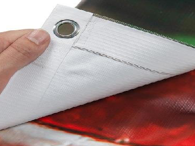  蒙山喷绘和刀刮布的工艺区别。