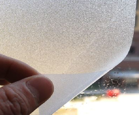  蒙山玻璃门外面粘广告用什么材料好？