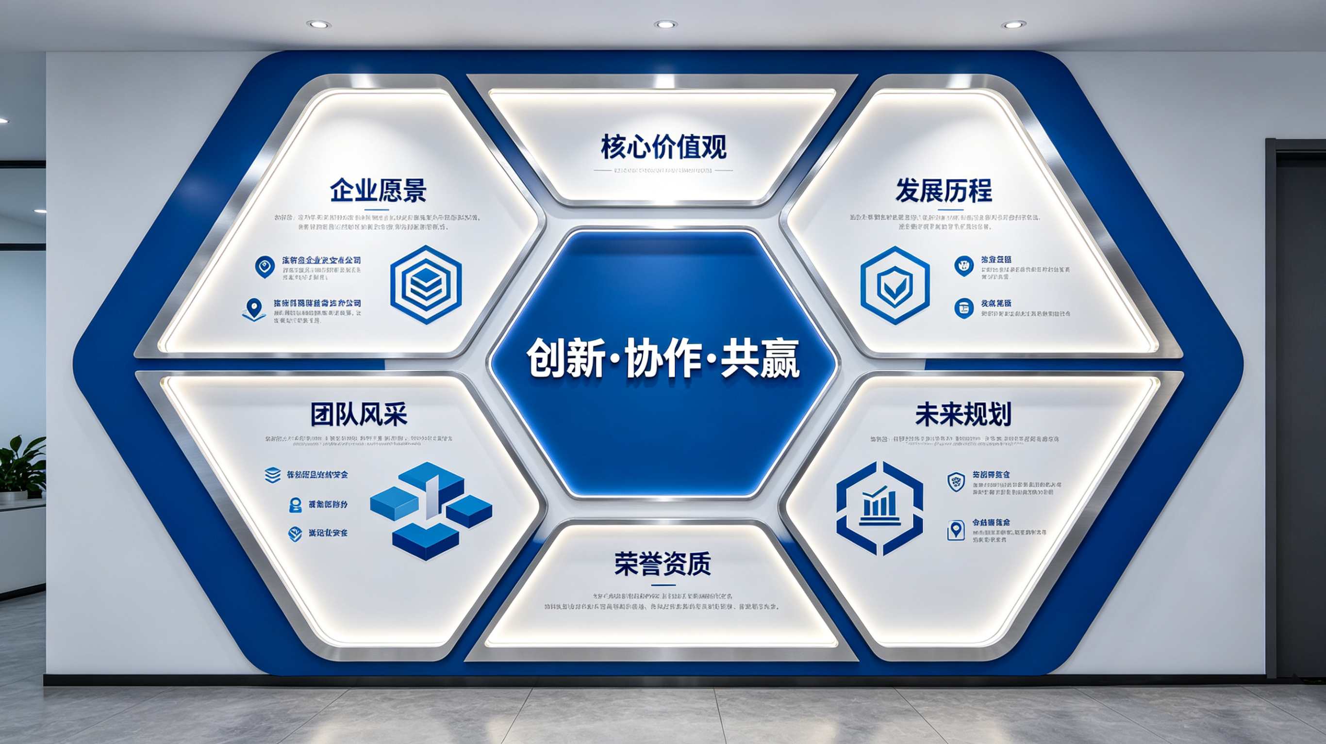  蒙山企业文化墙六边形避坑指南（新手常犯5个错误）